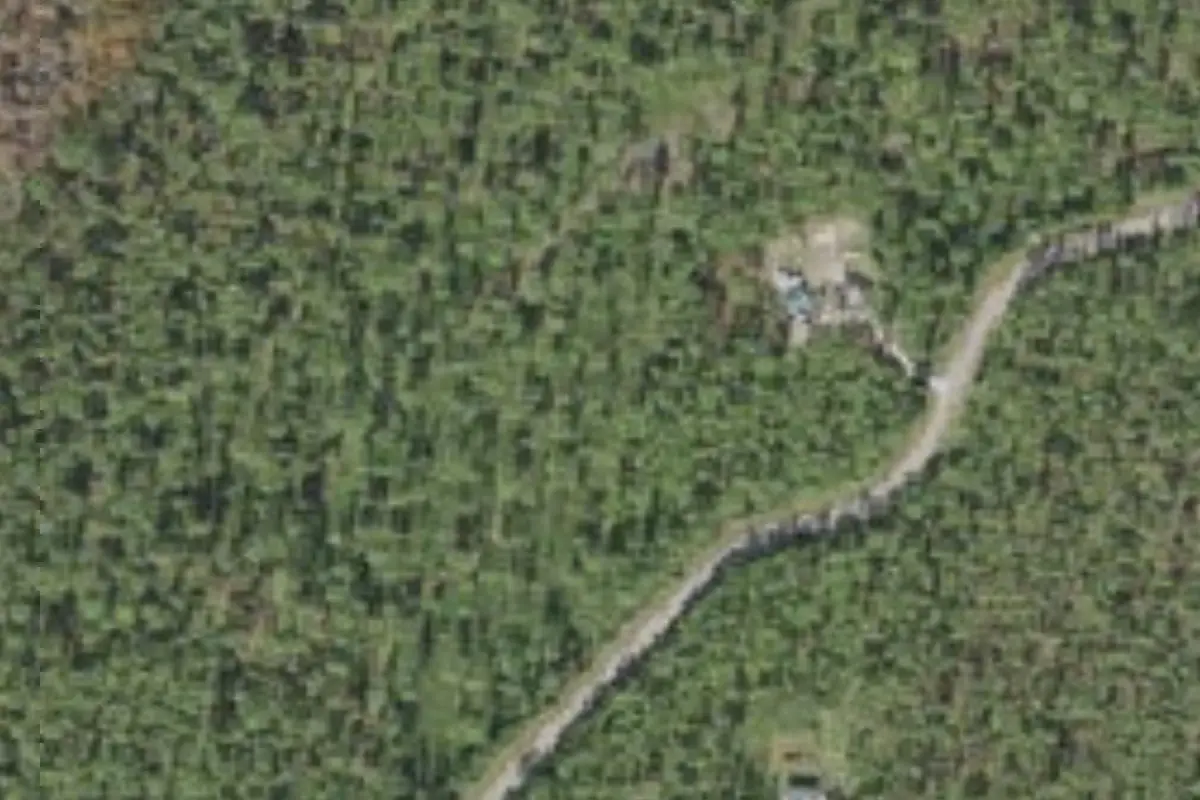 Aerial view of Rodman Campground