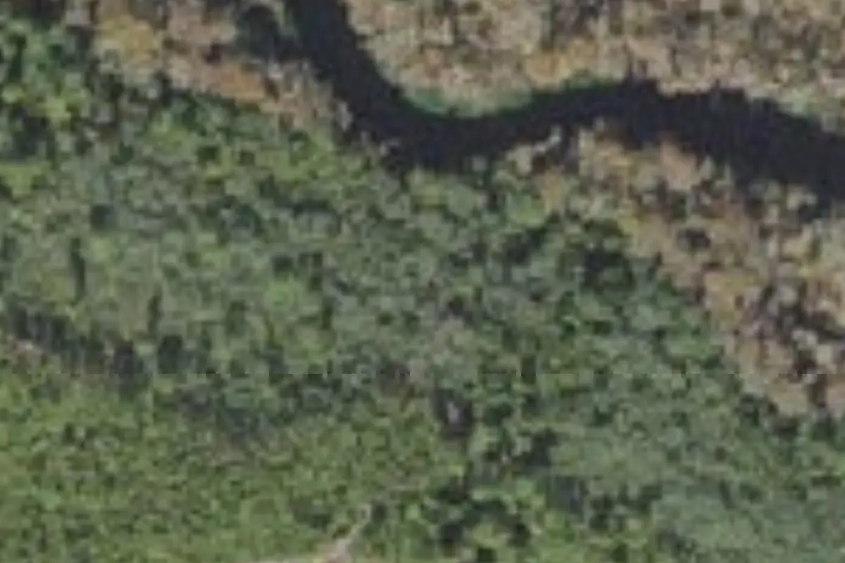 Aerial view of Davenport Landing