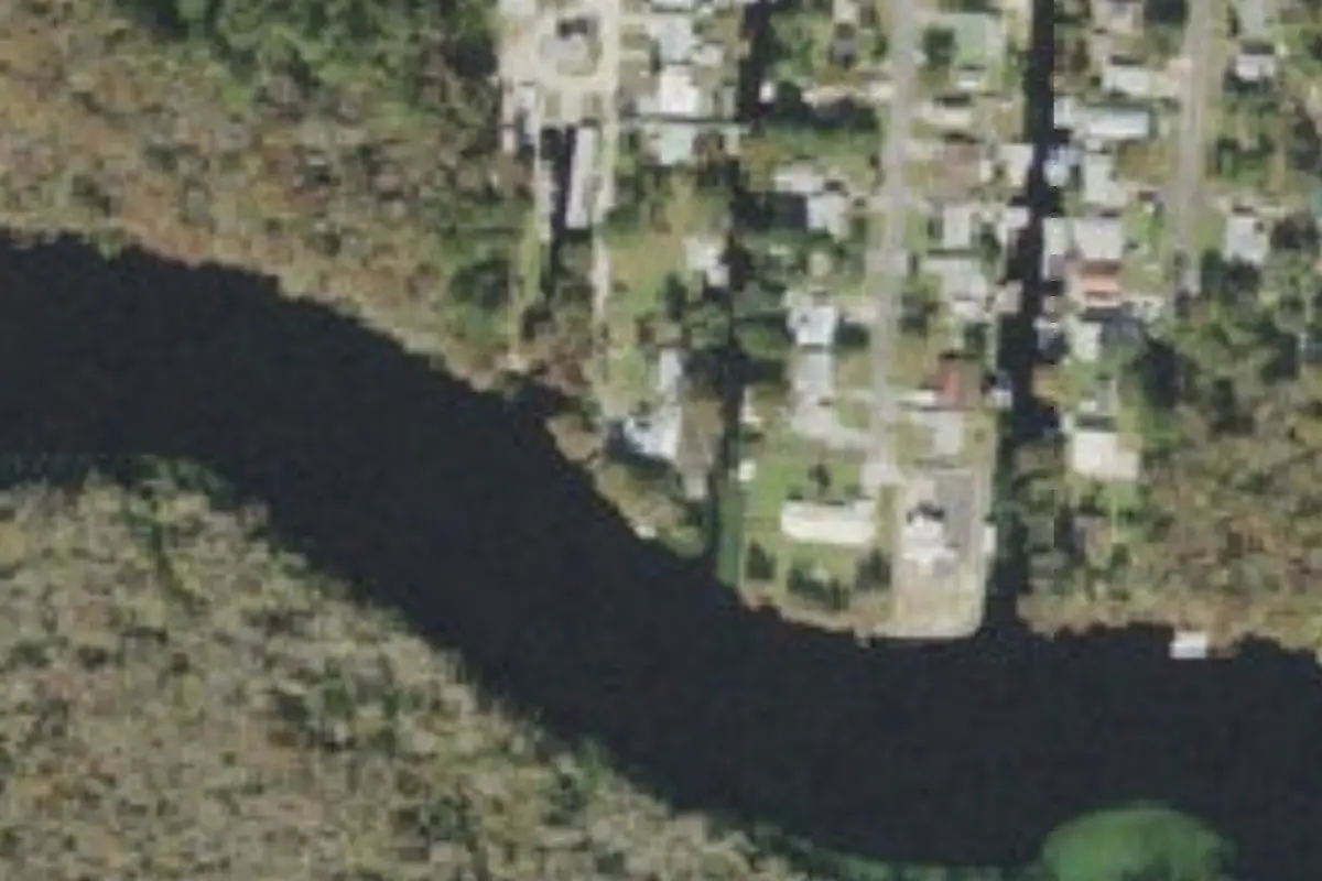 Aerial view of Georgia Boys Fish Camp