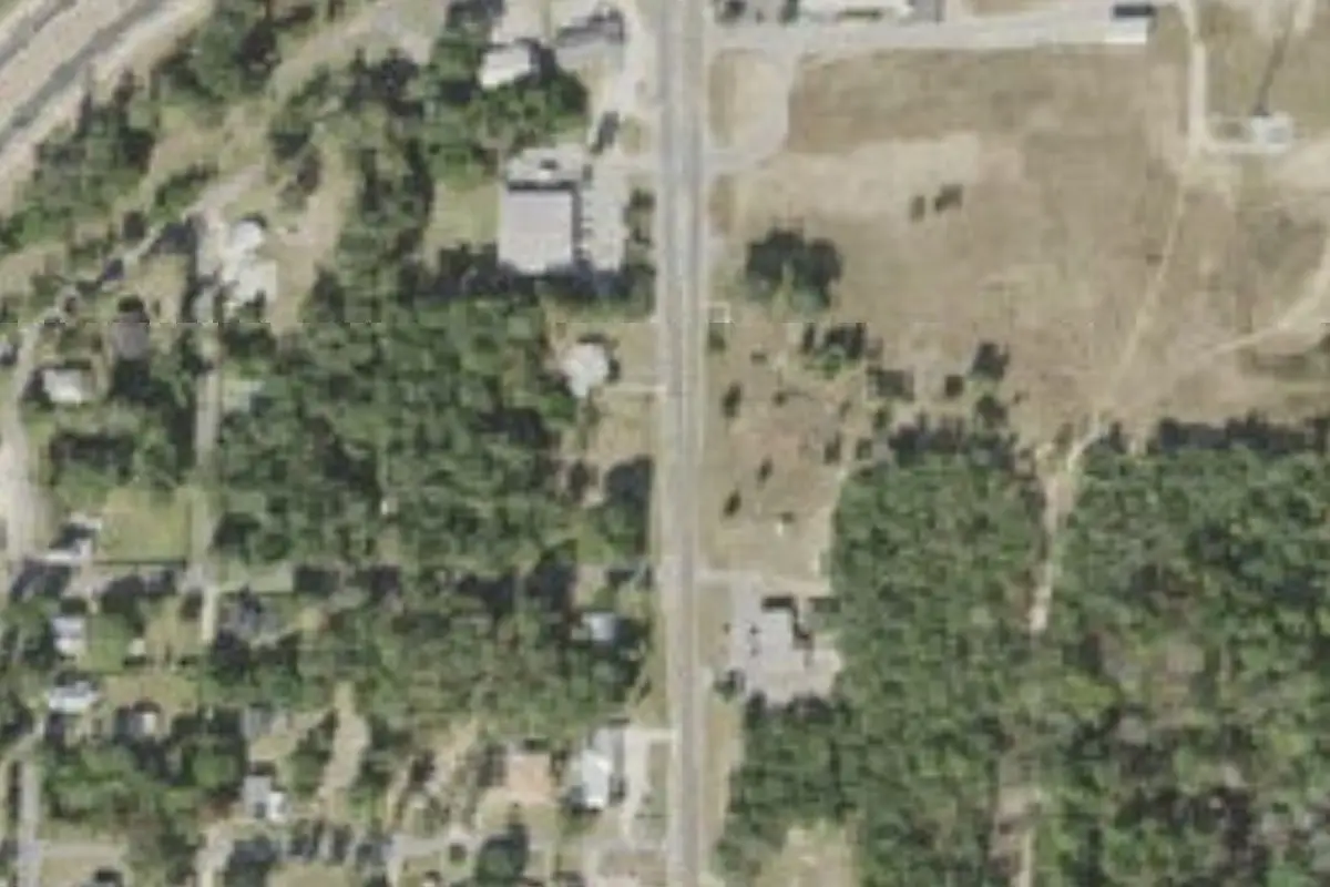 Aerial view of Interlachen RV Resort