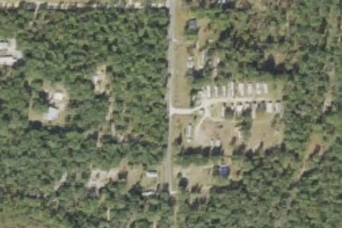 Aerial view of Lil Hilltop MHP