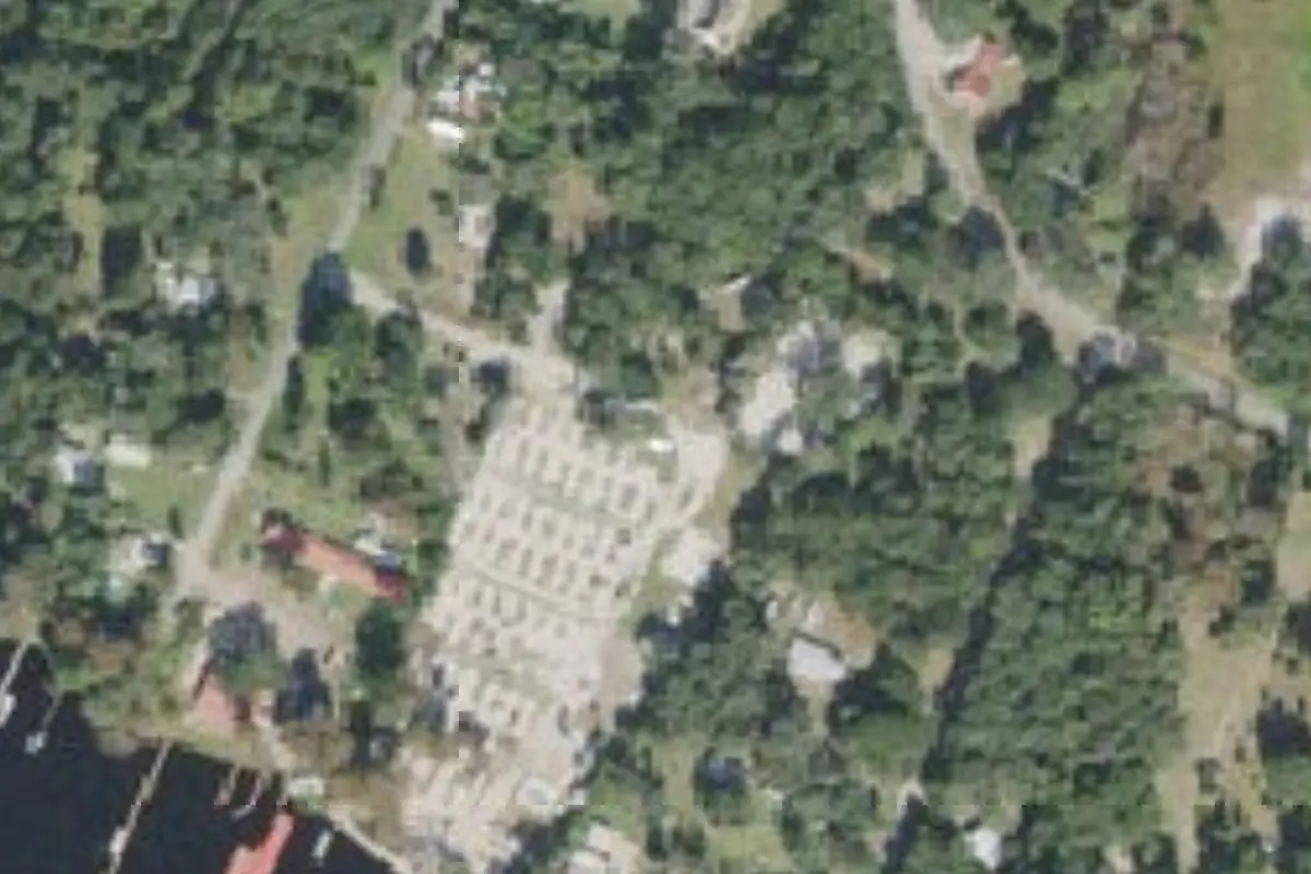 Aerial view of Port Cove RV Resort & Marina