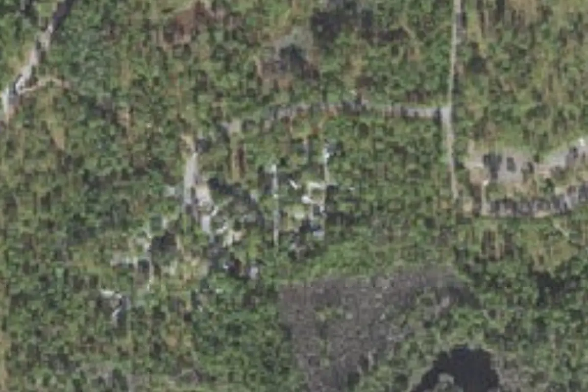 Aerial view of Blackwater River State Park