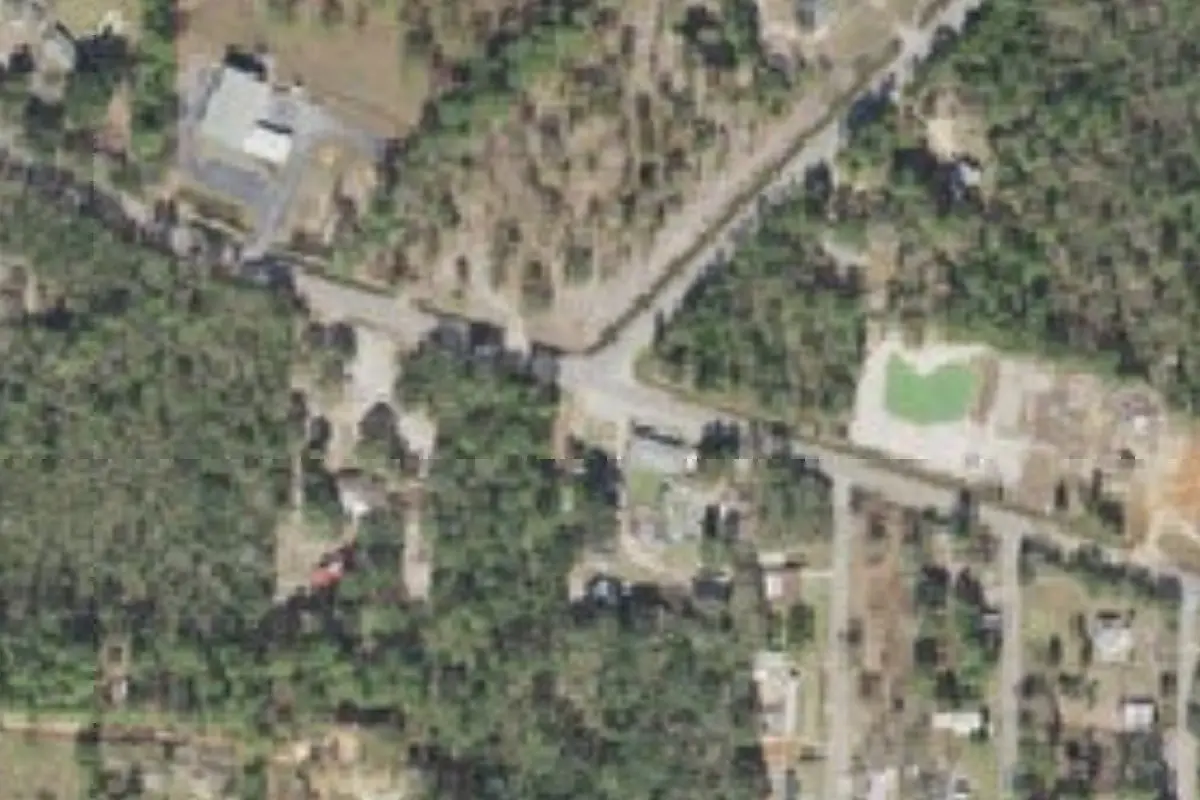Aerial view of Camp King Campgrounds