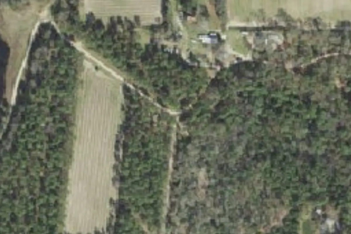 Aerial view of Hidden Lake Resort (Hidden Lake Nudist Resort)