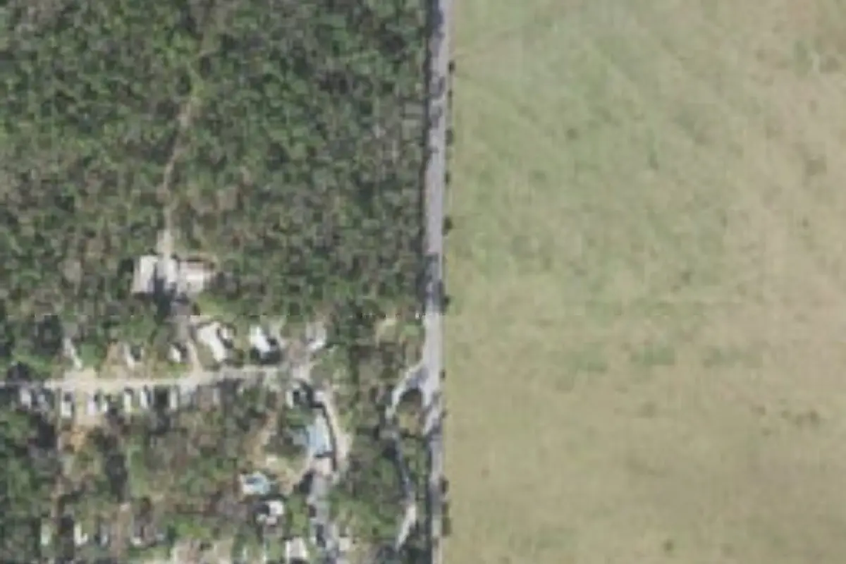 Aerial view of Sunburst RV Resort
