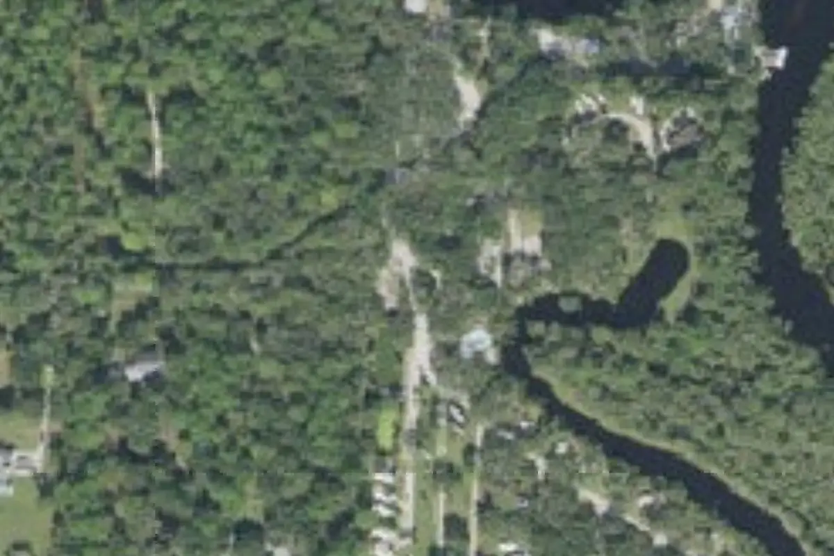 Aerial view of Camp Venice