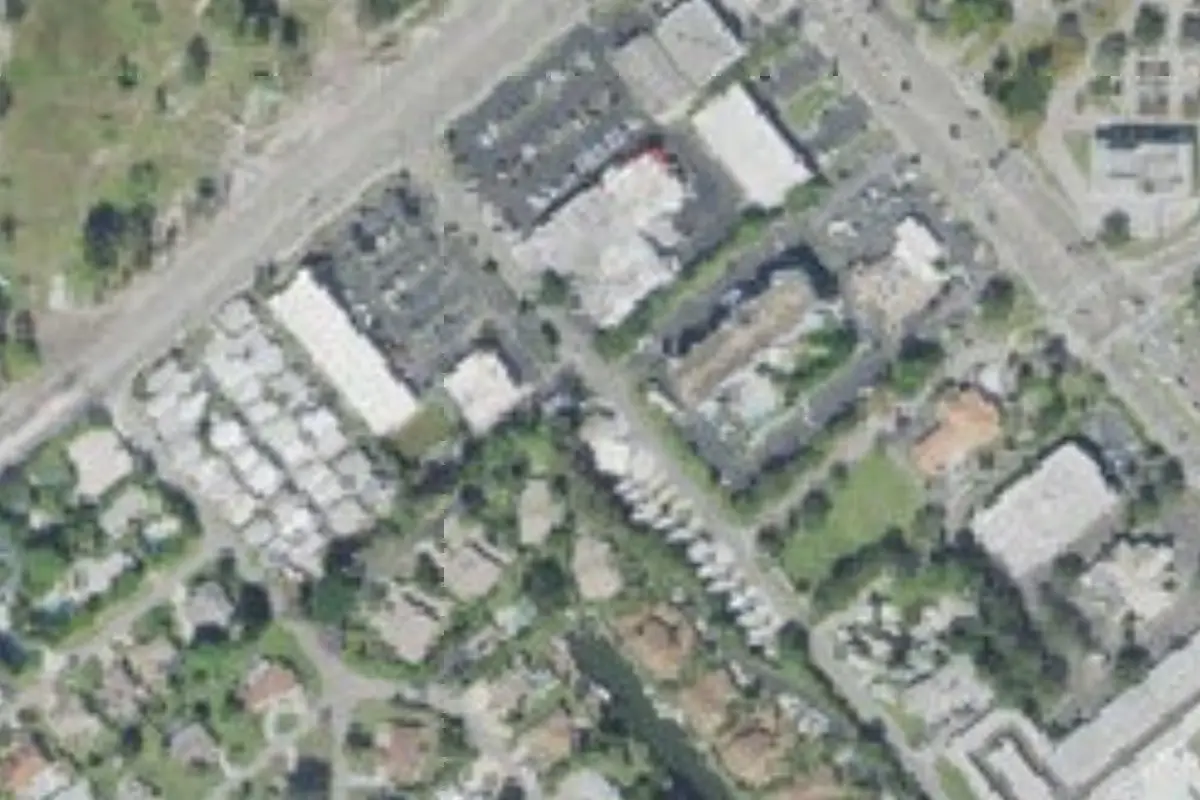 Aerial view of Crescent Beach RV Park