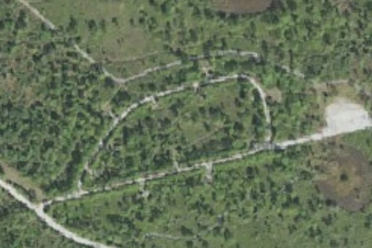 Aerial view of Myakka State Forest Flying A Campground