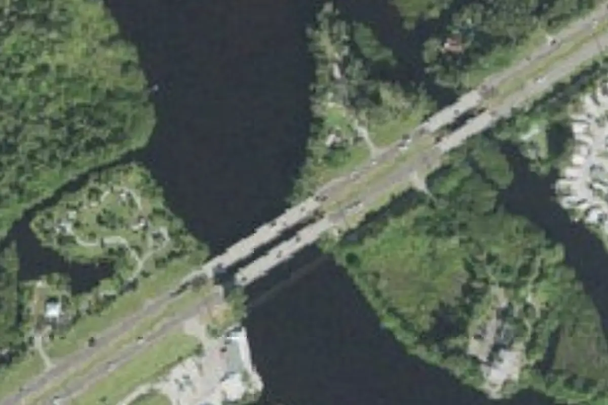 Aerial view of Myakka Cove, RV & Camp