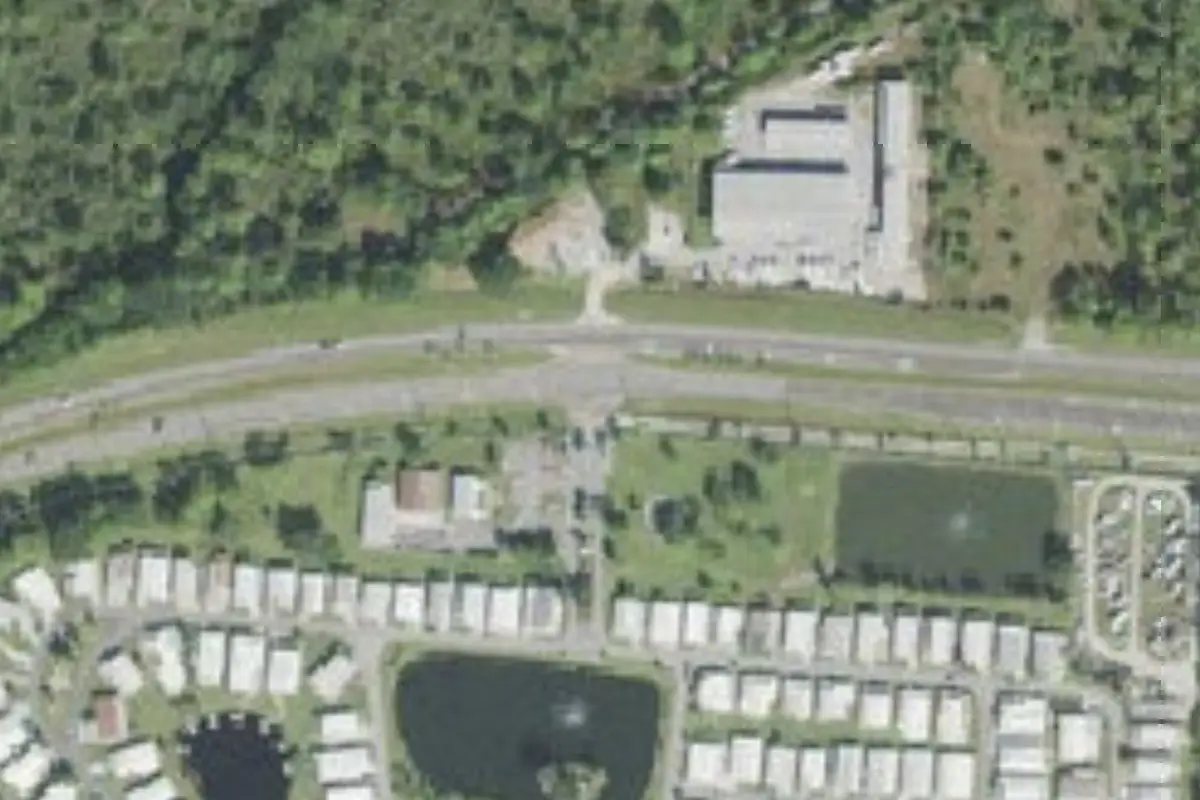 Aerial view of Myakka River RV Resort