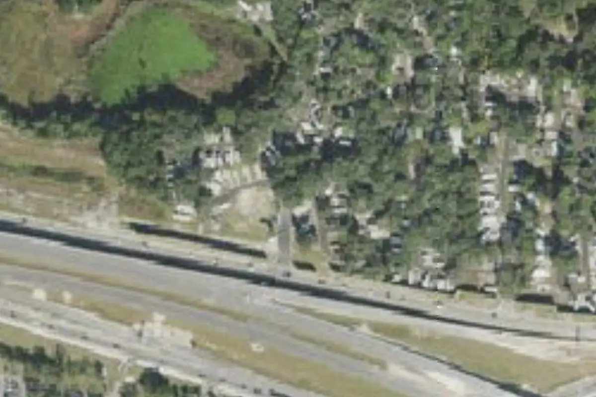 Aerial view of Twelve Oaks RV Resort