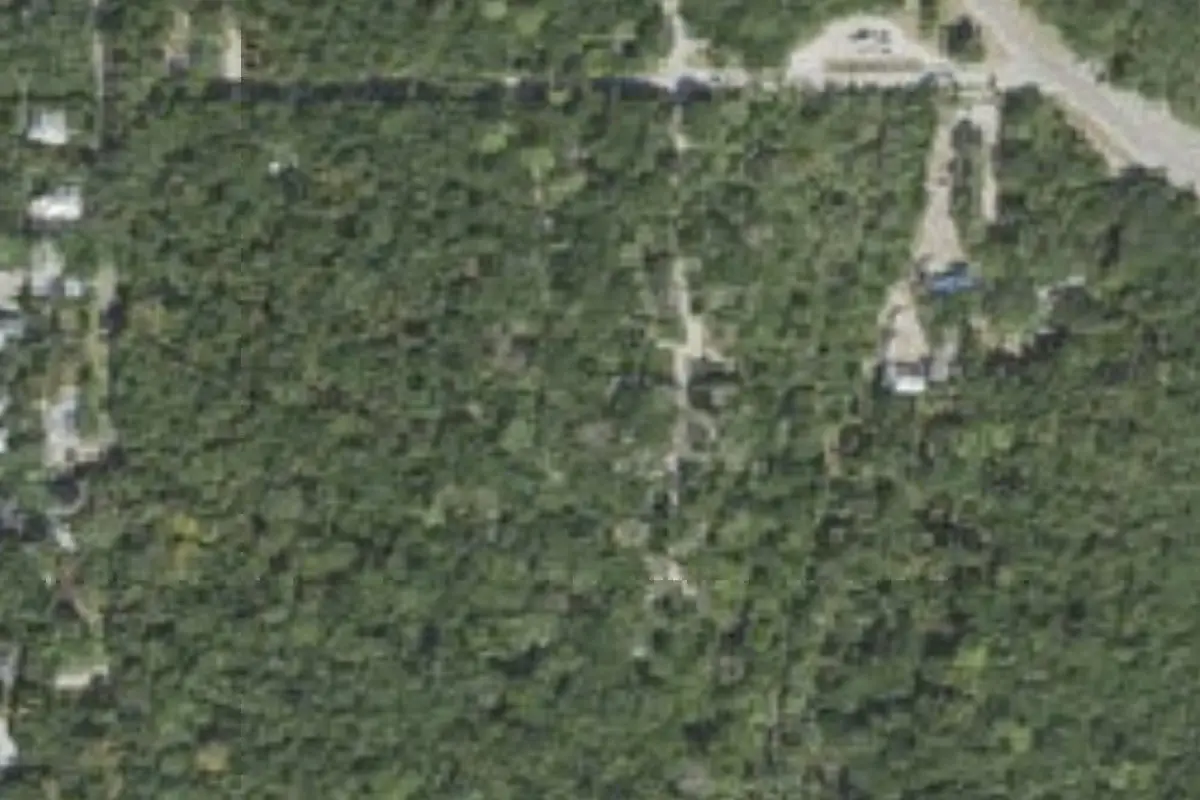 Aerial view of Anastasia State Park