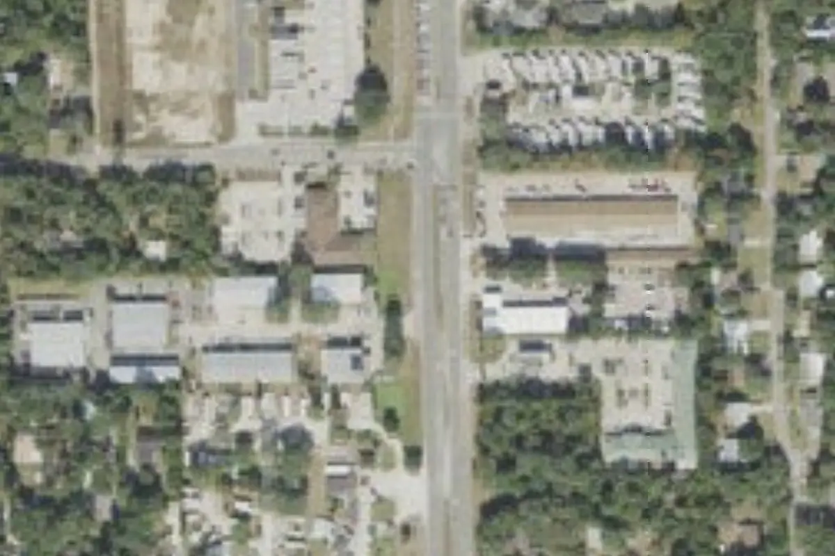 Aerial view of St. Augustine RV Park