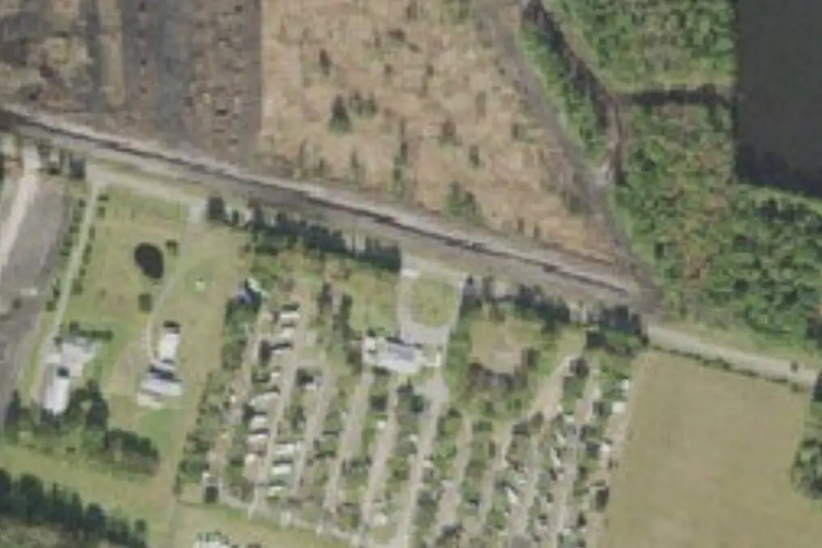 Aerial view of Stagecoach RV Park