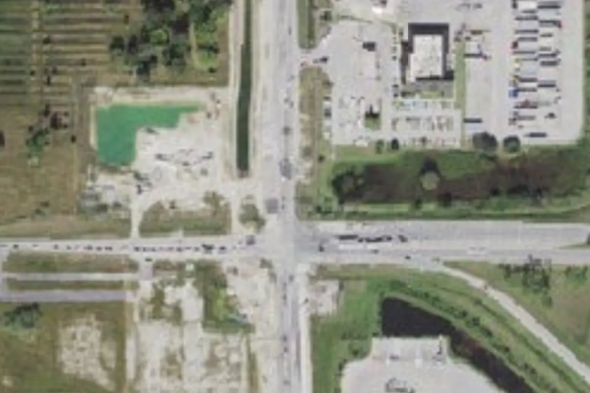 Aerial view of Flying J Travel Center #622