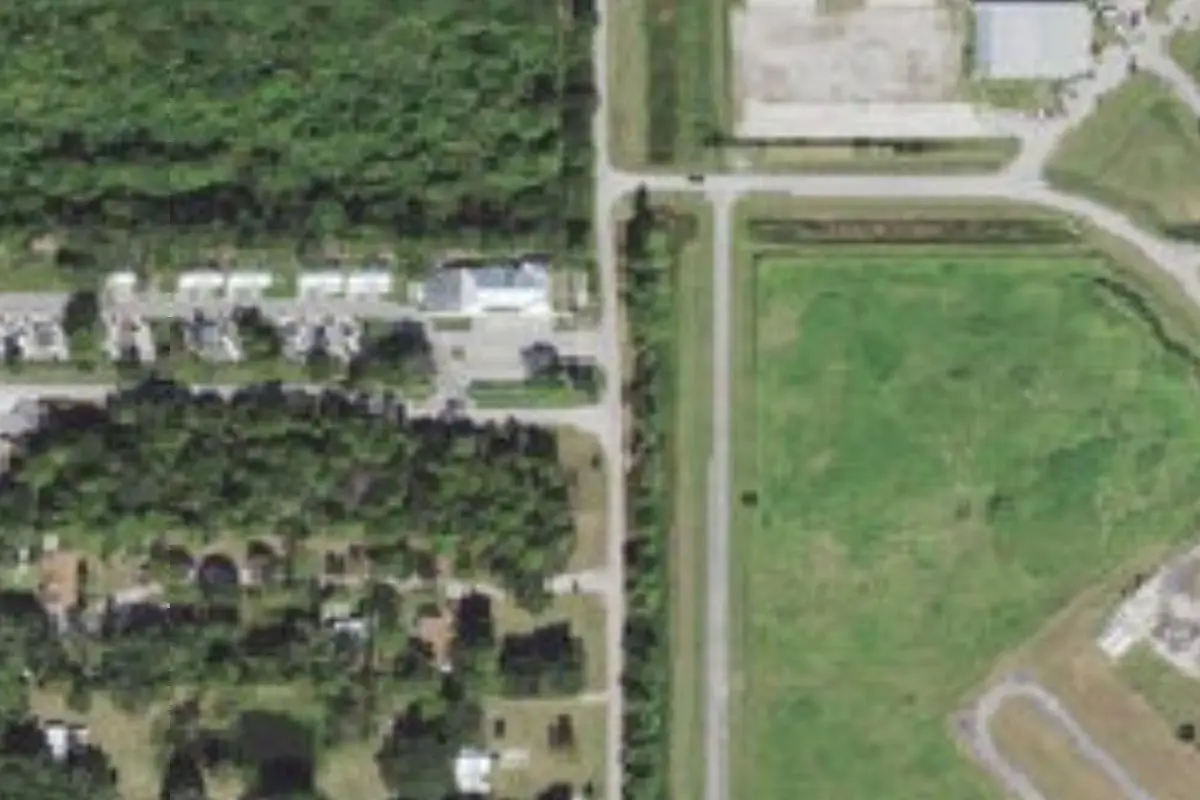 Aerial view of MFI Hospitality Park (Missionary Flights International)
