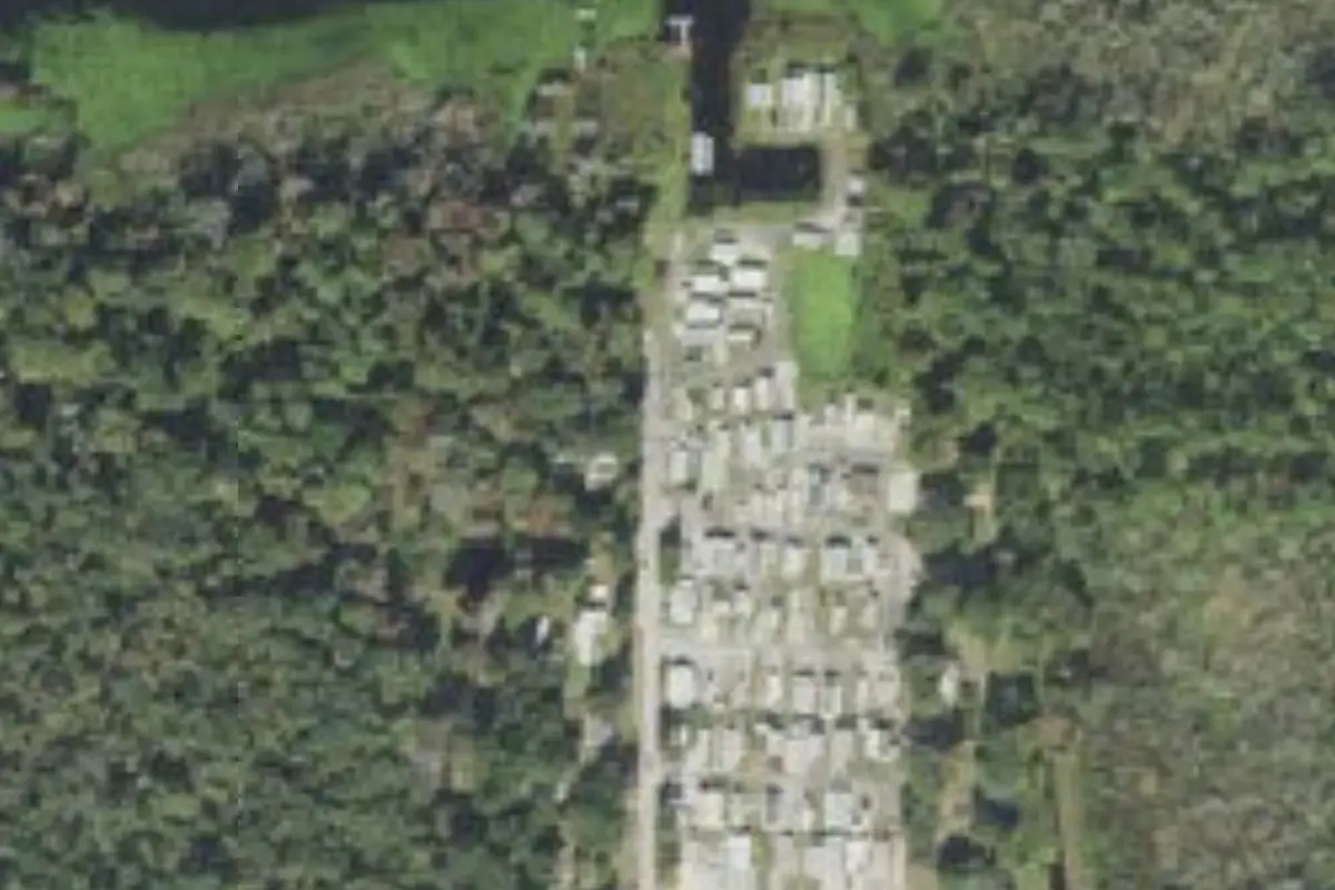 Aerial view of Lake Deaton RV Park