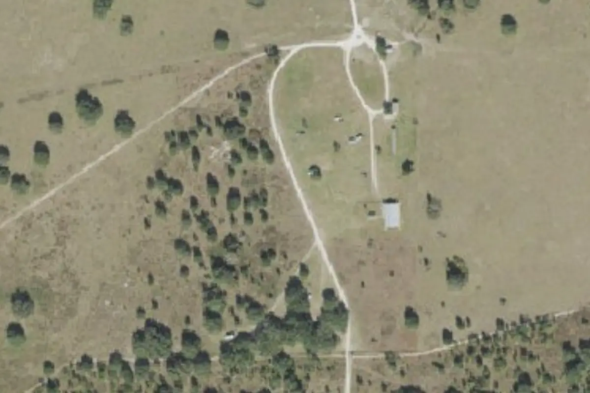 Aerial view of Lake Panasoffkee