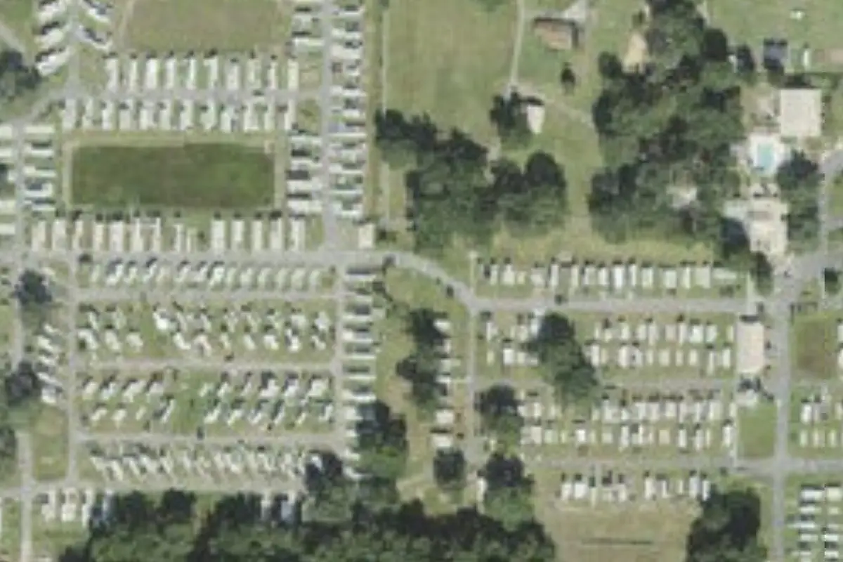 Aerial view of Unnamed RV park