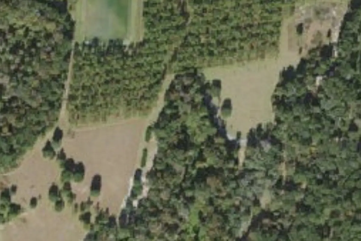 Aerial view of Camp Weed & Cerveny Conference Center