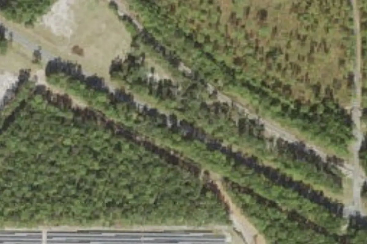 Aerial view of Ellaville Junction RV Park