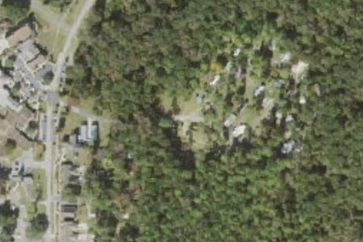 Aerial view of Tresca RV Park