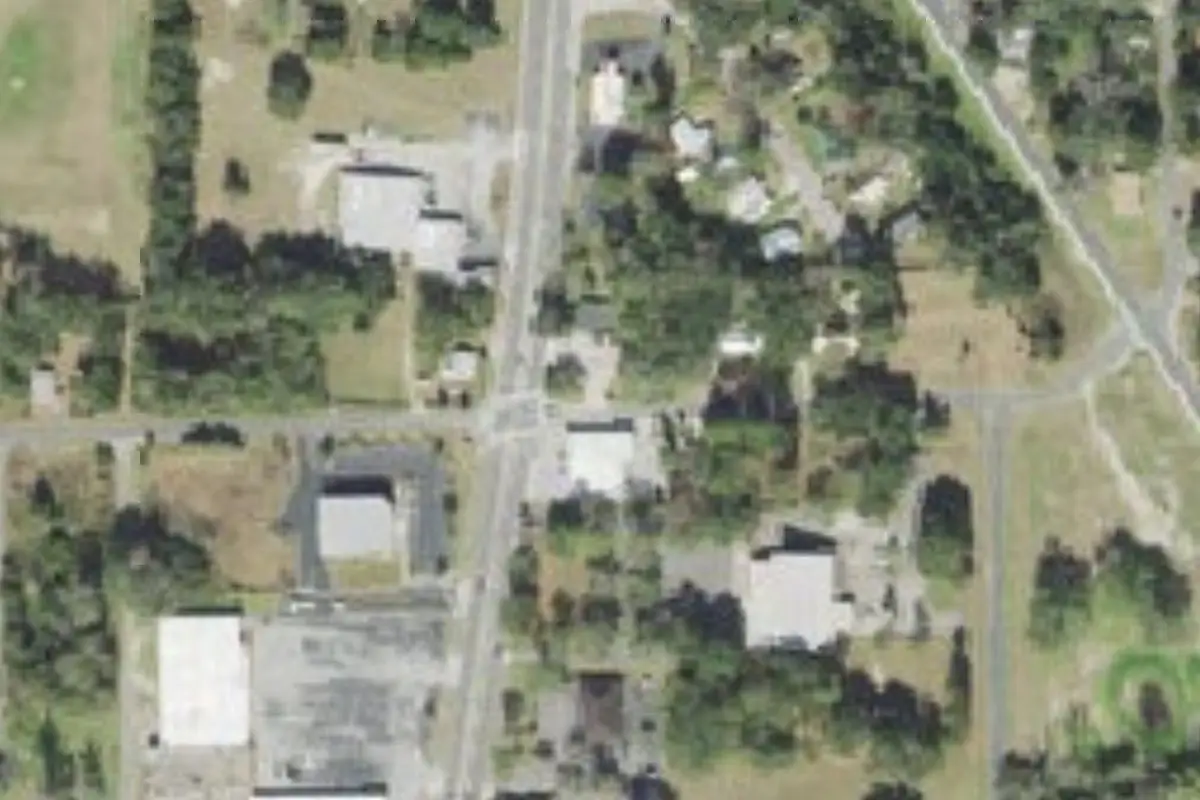 Aerial view of 116 Church Street RV Park