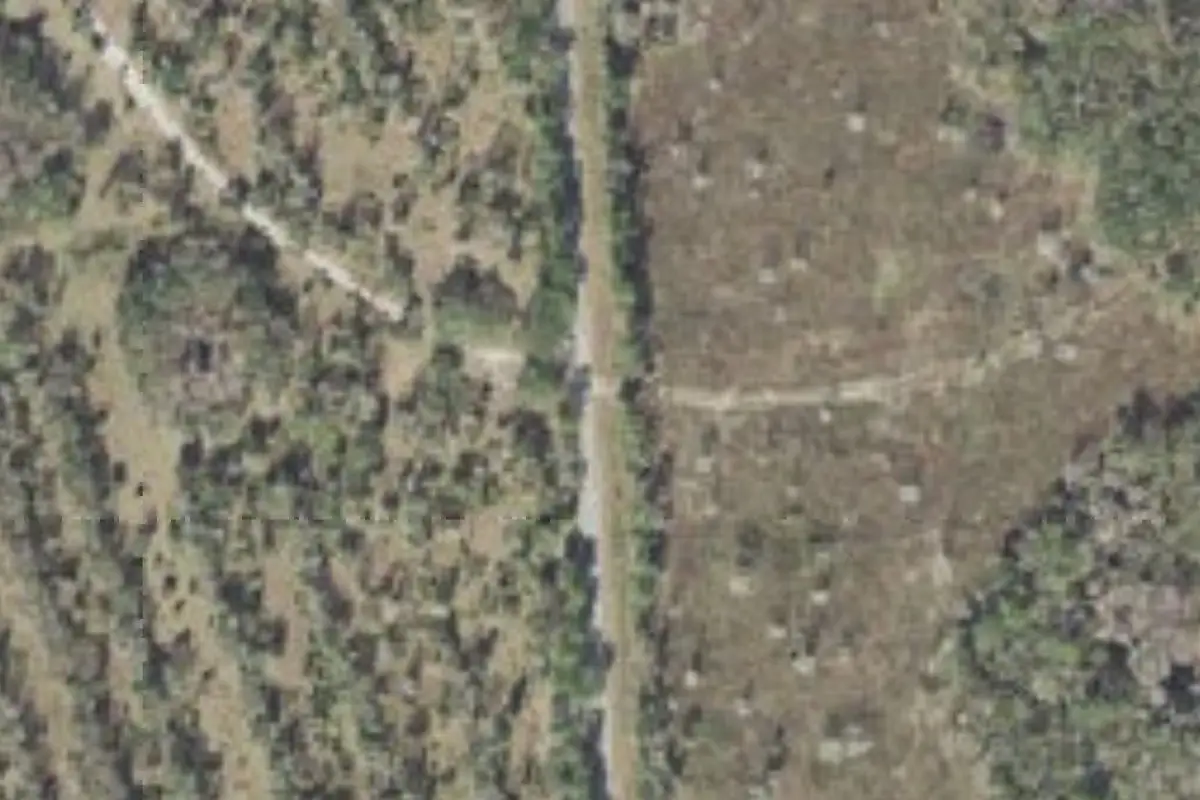 Aerial view of Econfina River RV Park