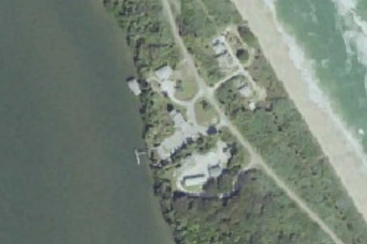 Aerial view of Canaveral National Seashore Permits
