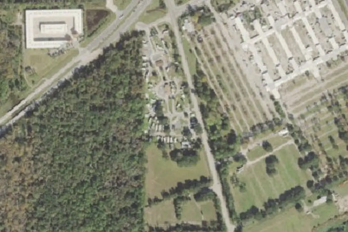 Aerial view of Daytona RV Oasis