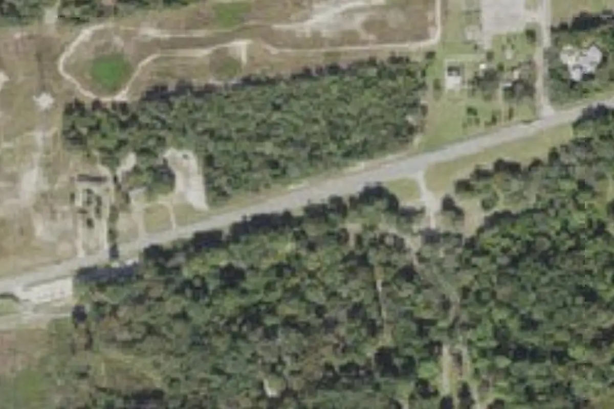 Aerial view of Gemini Springs Park