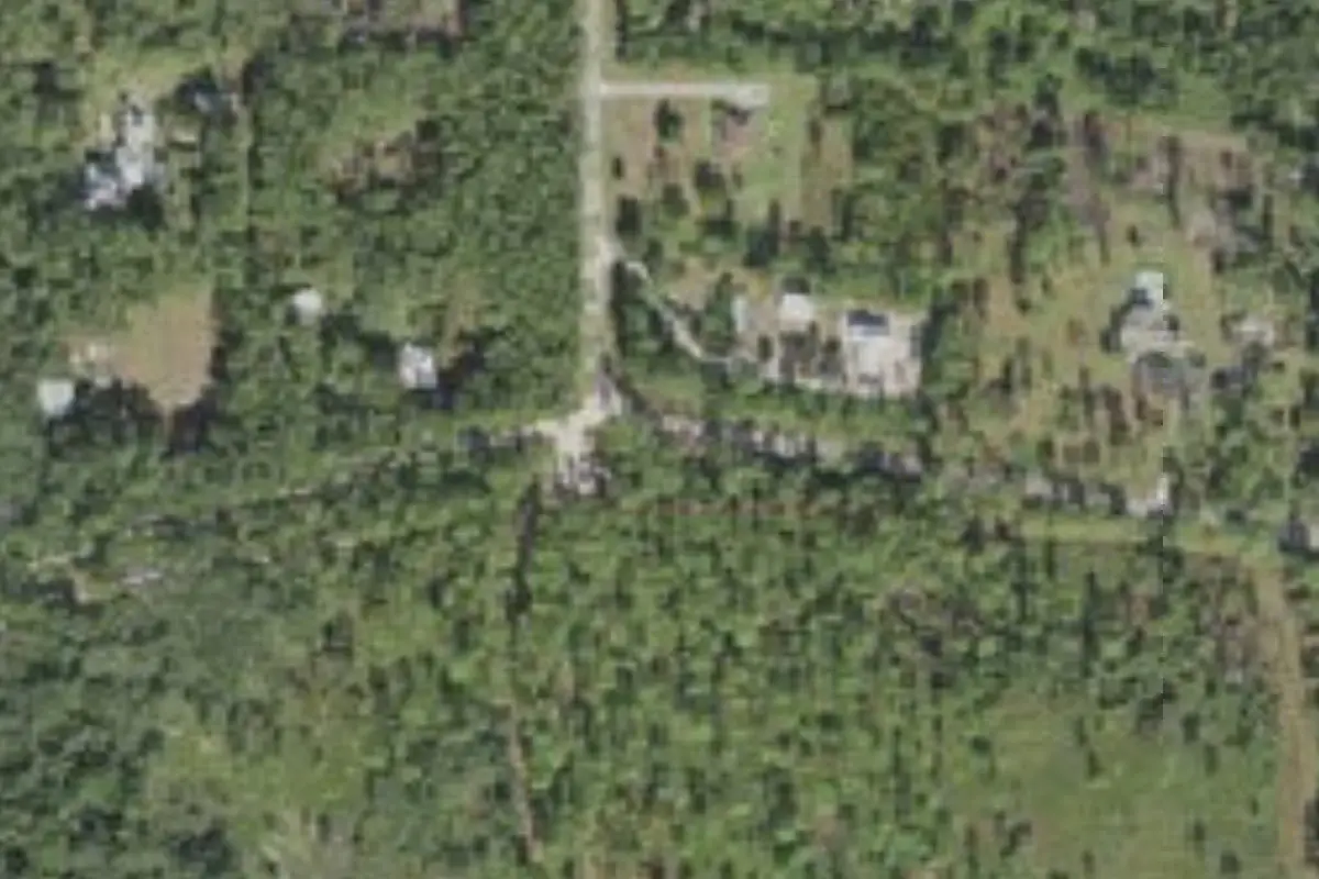 Aerial view of Highland Park Fish Camp