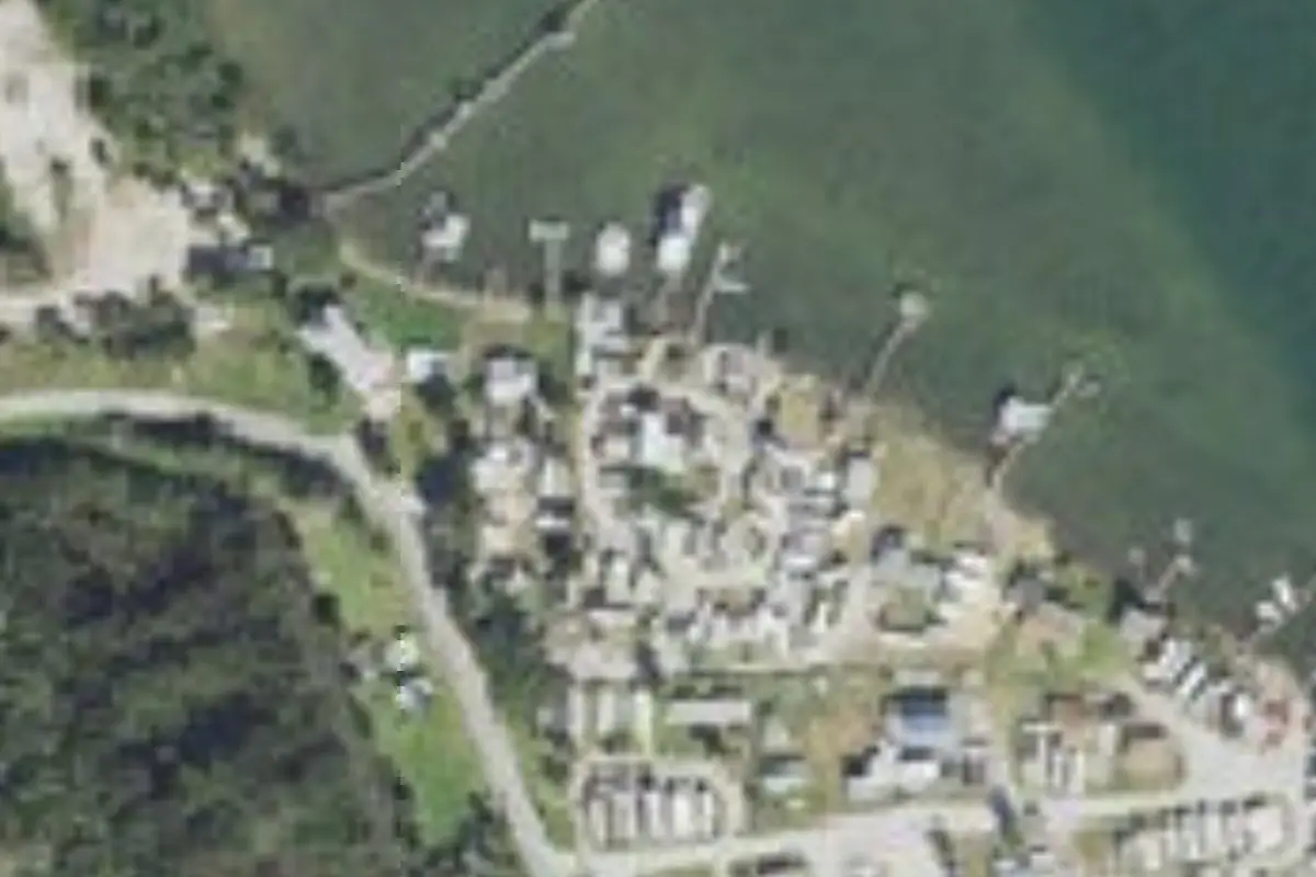 Aerial view of Jackson Hole RV-Fish Camp, Inc.