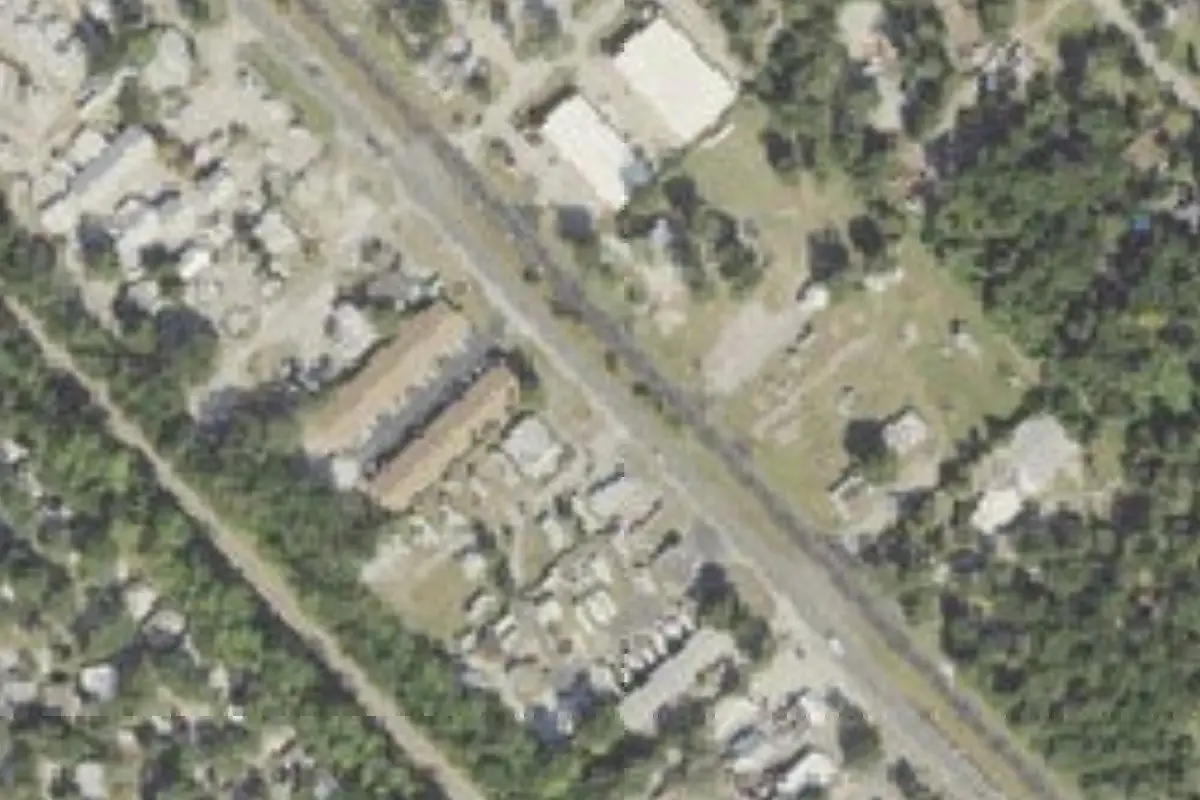 Aerial view of Kurras Mobile Village