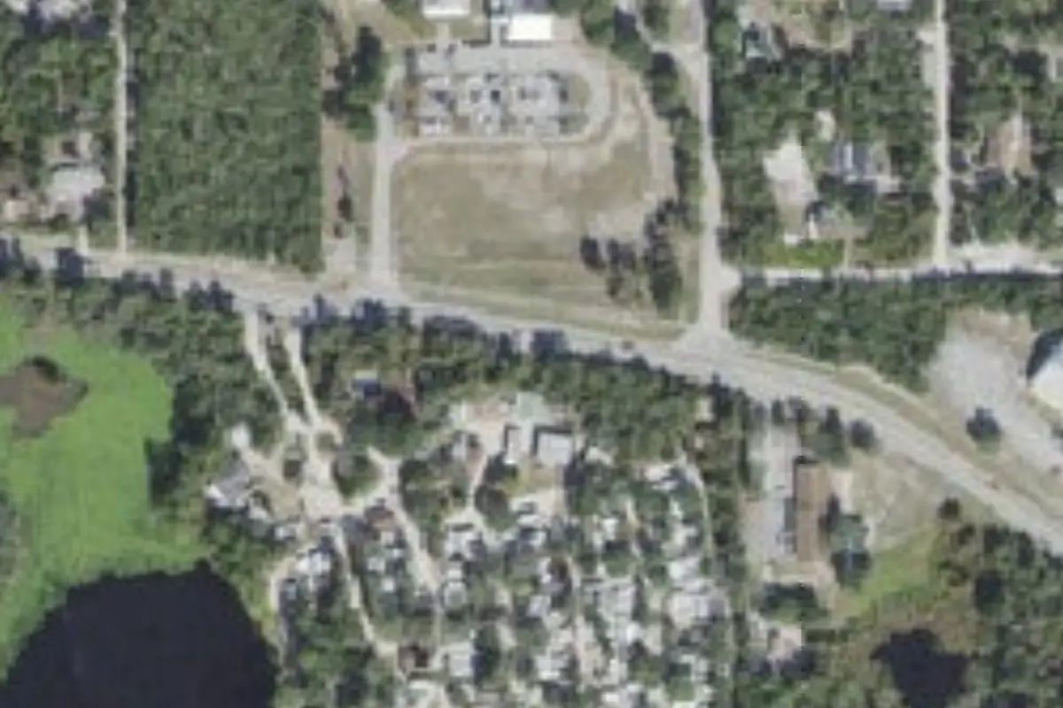 Aerial view of Paradise Lakes