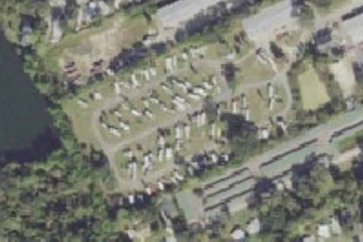 Aerial view of Daytona RV Park