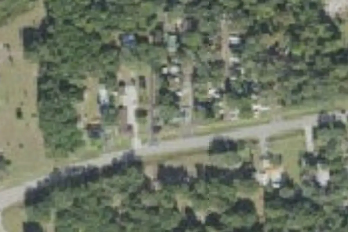 Aerial view of St. John's River Campground