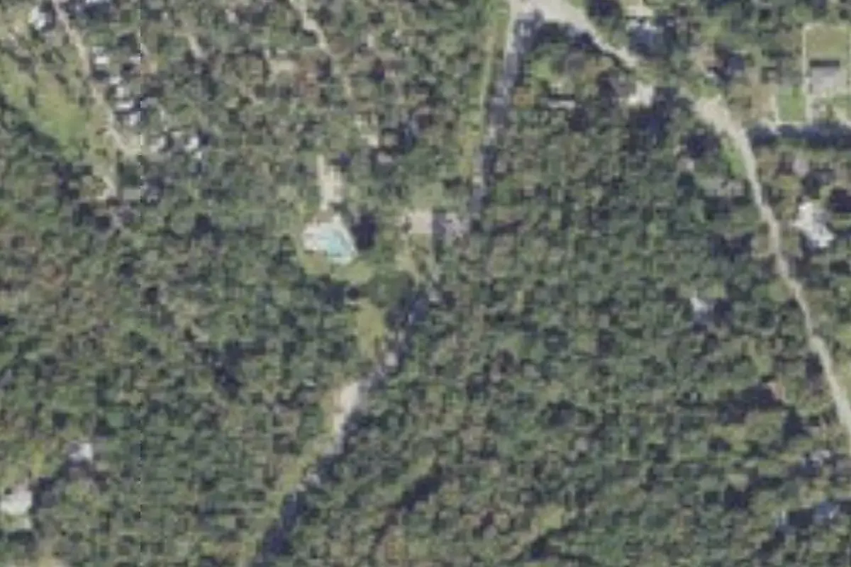 Aerial view of Sugar Mill Ruins Travel Park