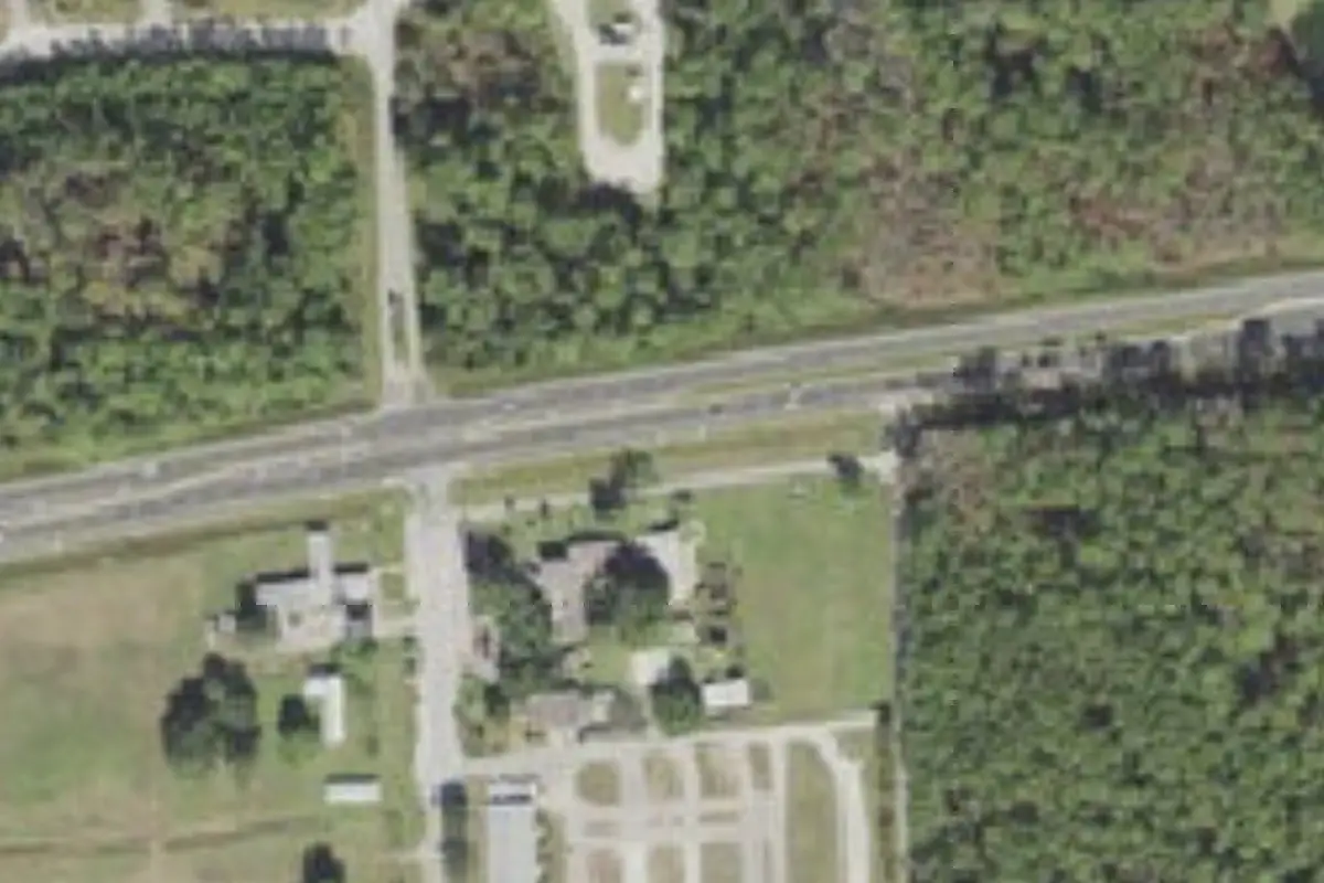Aerial view of Volusia County Fairgrounds
