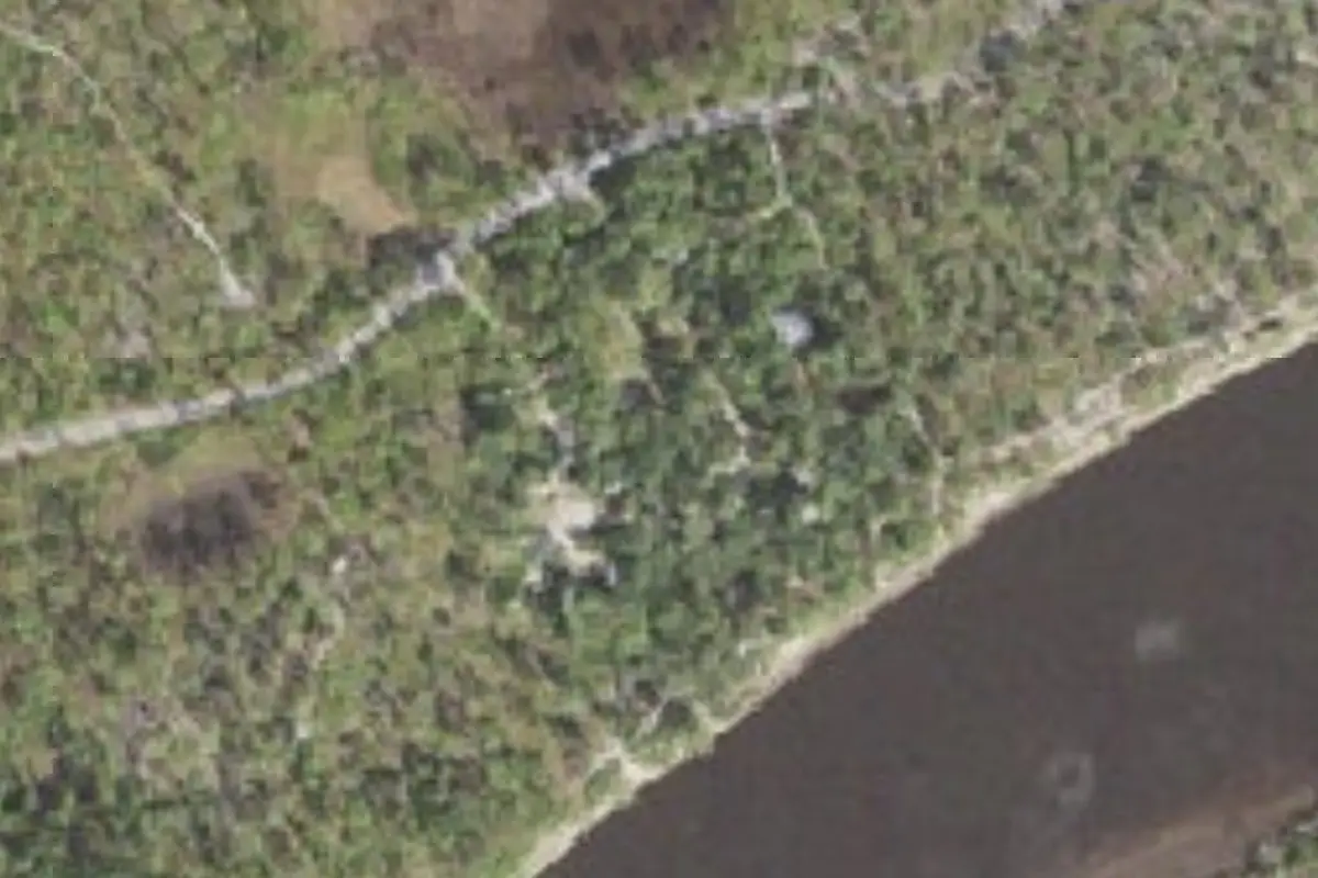 Aerial view of Ochlockonee River State Park