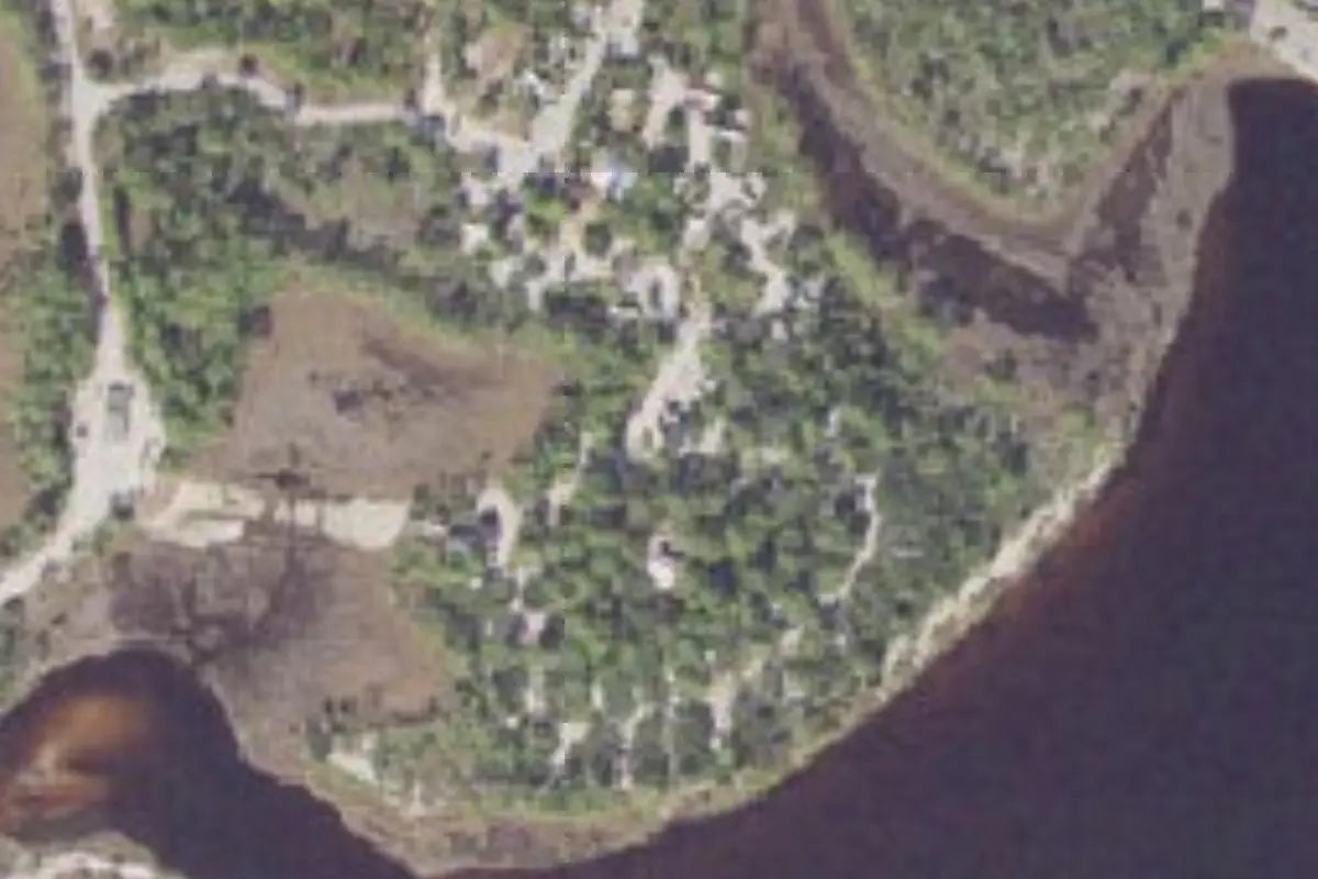 Aerial view of Grayton Beach State Park