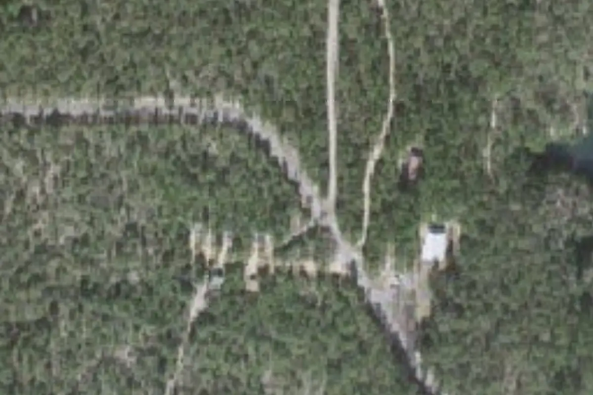 Aerial view of Spanish Trail Scout Reservation