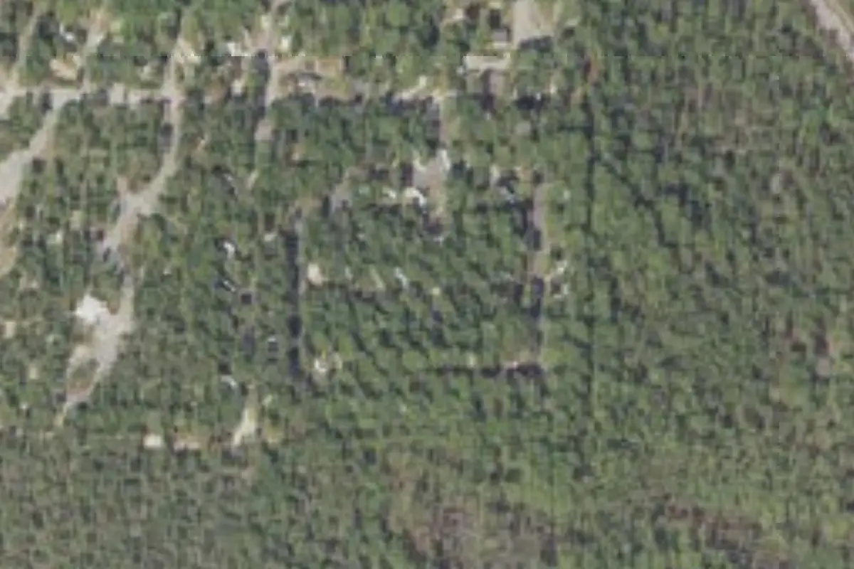 Aerial view of Topsail Hill Preserve State Park