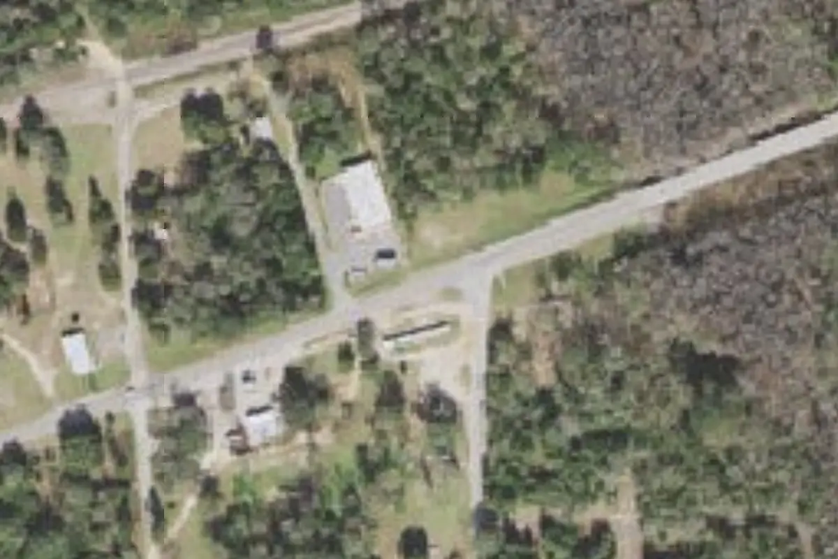 Aerial view of Caryville RV Park