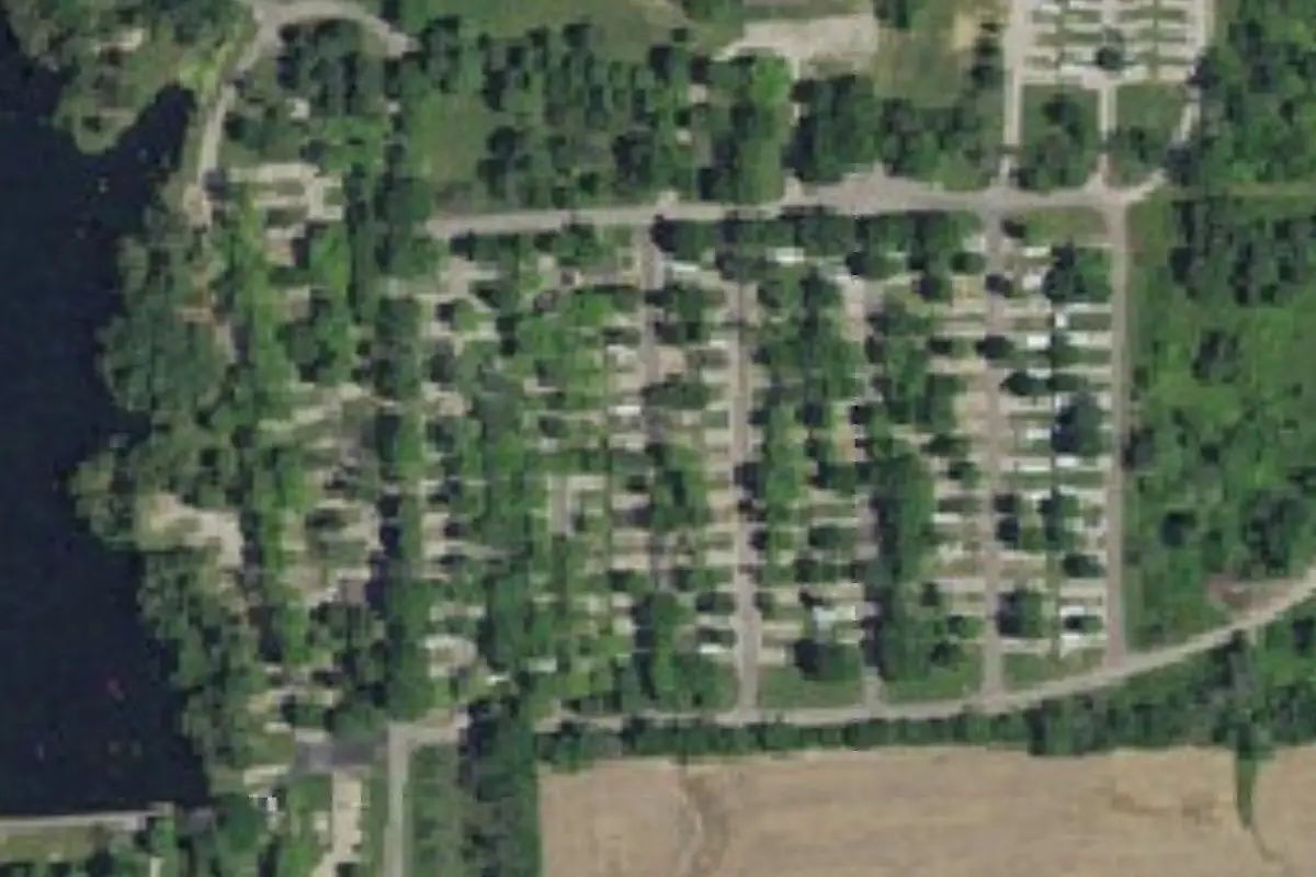 Aerial view of CERA Sports Park & Campground