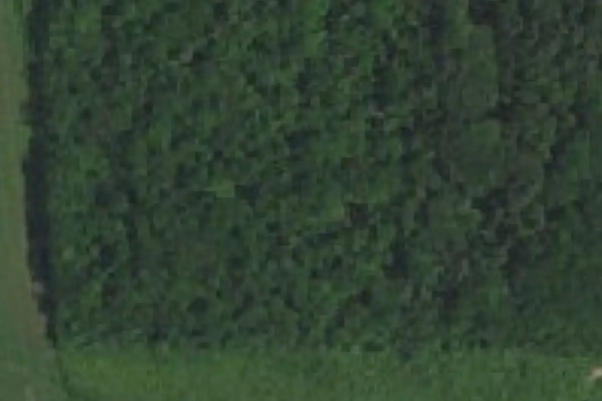 Aerial view of Unnamed campground