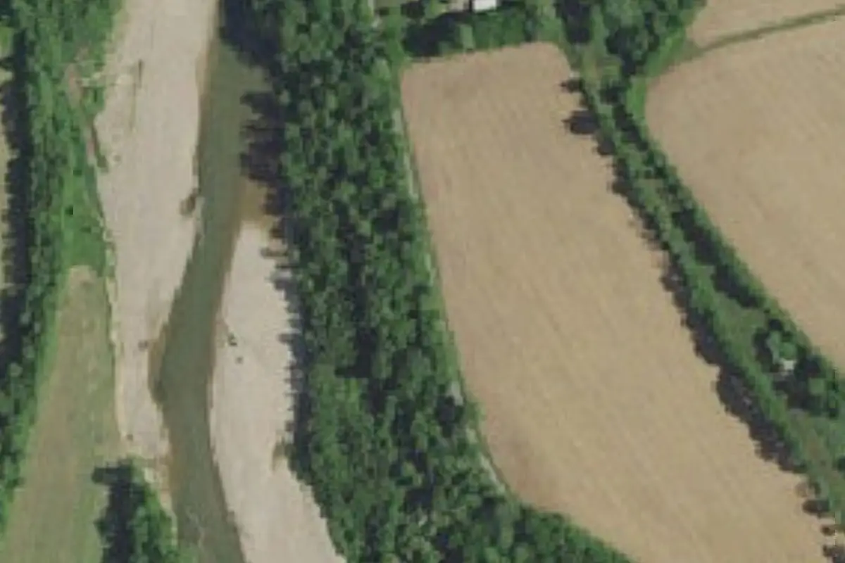 Aerial view of Kolb Campground