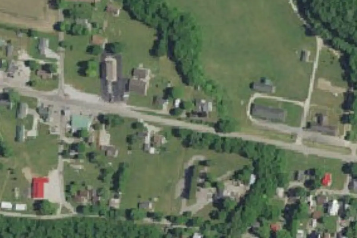 Aerial view of Whitewater Valley Gateway Park