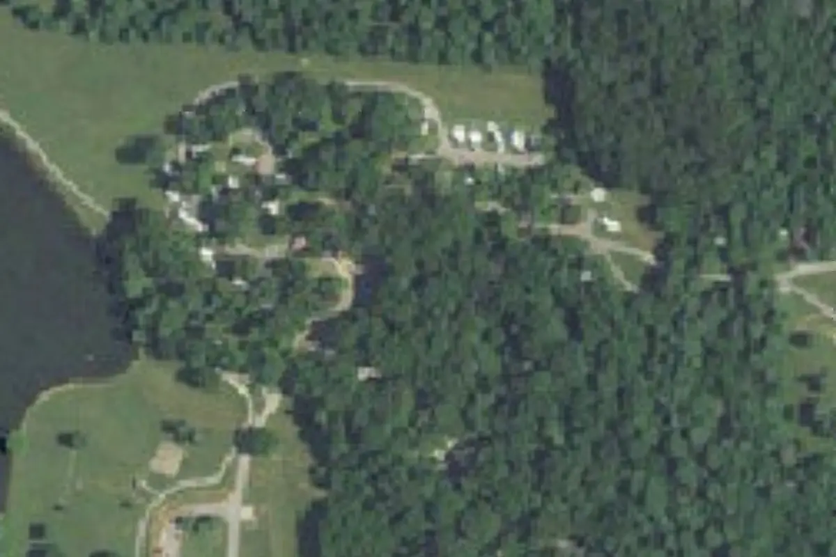 Aerial view of Buffalo Trace Park